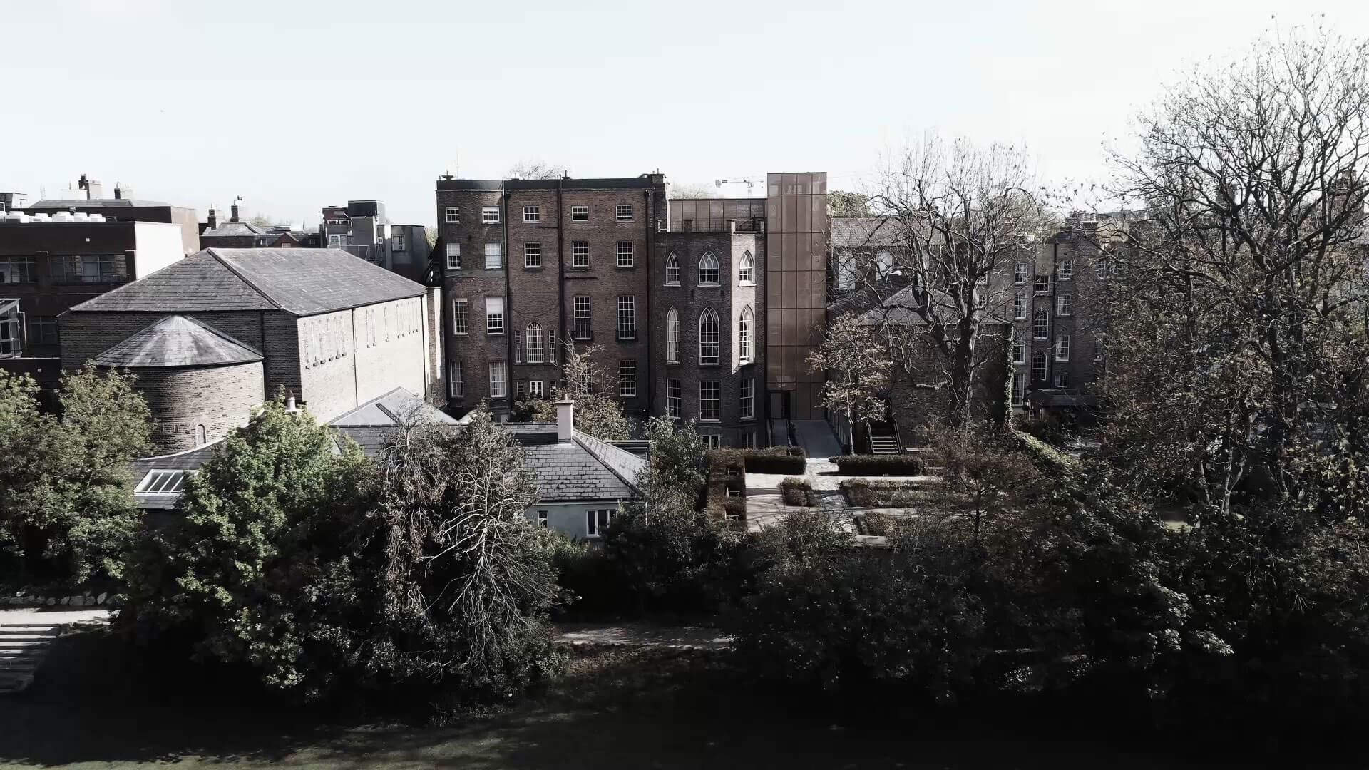 A static image of the hero section