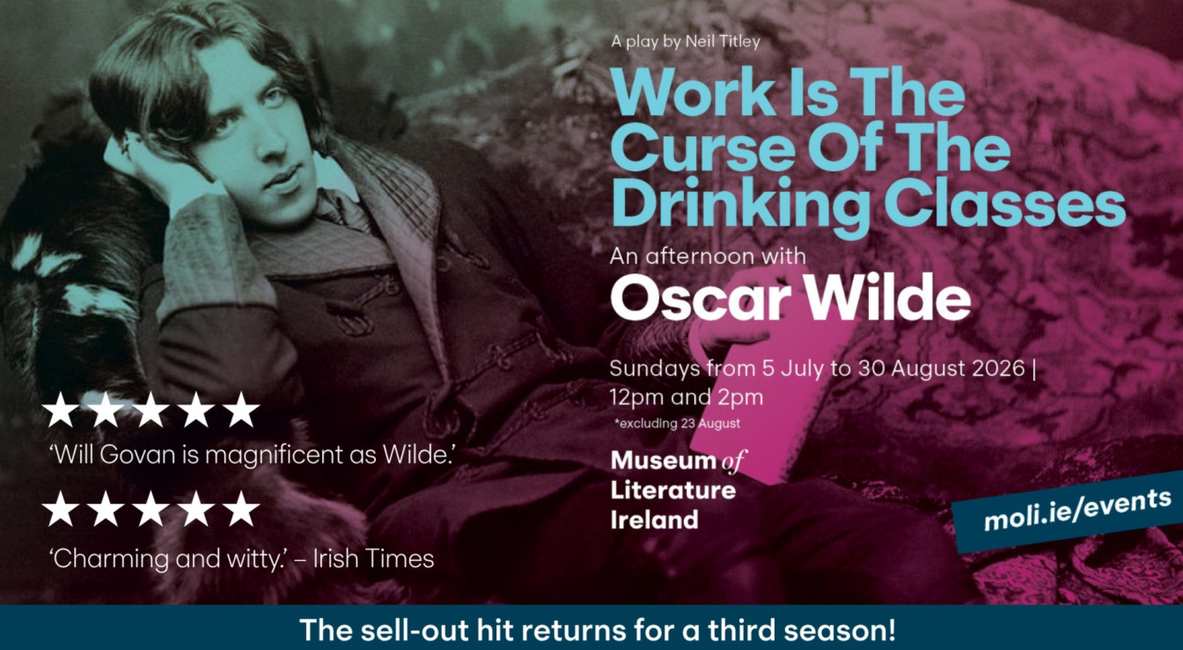 Oscar Wilde and William Blake Exhibitions Draw Crowds to Dublin's Museum of Literature and National Gallery